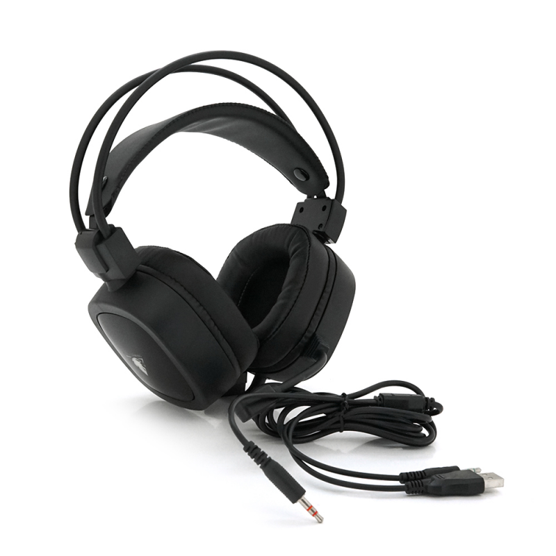 Навушники провідні Jedel GH-230, з мікрофоном та регулюванням гучності, Black, Box