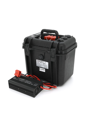 Літій-залізо-фосфатний акумулятор LiFePO4 12.8V 100AH (4S1P/BMS-50A), (395х230х175), 9,5кг, до 3000 циклів