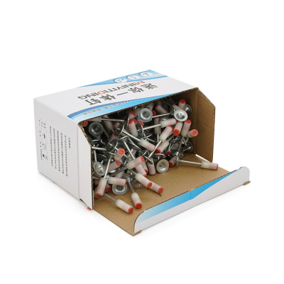 Цвяхи монтажні піроксилінові, 7.3х32мм, кругла шайба 16мм, 200 штук в упаковці, ціна за упаковку