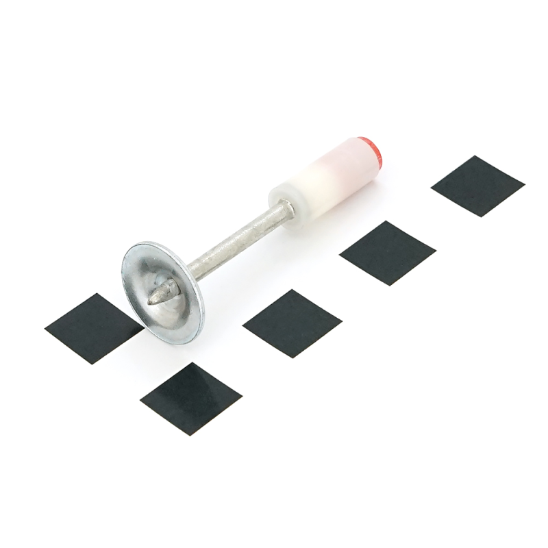 Цвяхи монтажні піроксилінові, 7.3х32мм, кругла шайба 16мм, 200 штук в упаковці, ціна за упаковку