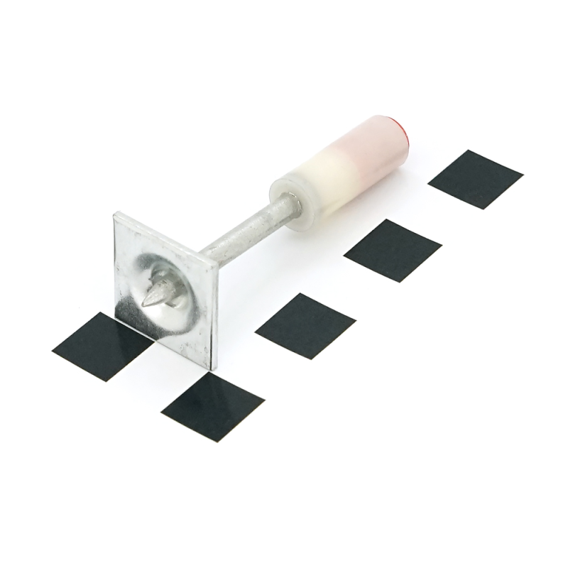 Цвяхи монтажні піроксилінові, 8*34мм, квадратна шайба 18мм, 200 штук в упаковці, ціна за упаковку