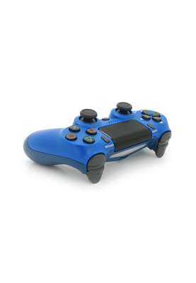 Геймпад Brazzers бездротовий для PS4 Wireless DUALSHOCK 4, роз'єм для навушників, LED light bar, Blue, 3.7V, 600mAh, Blister-box