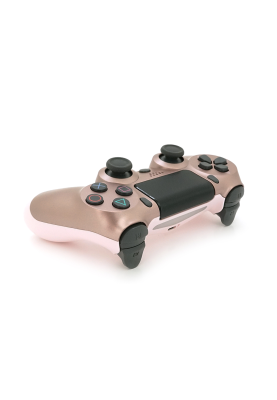 Геймпад Brazzers бездротовий для PS4 Wireless DUALSHOCK 4, роз'єм для навушників, LED light bar, Rose-gold, 3.7V, 600mAh, Blister-box