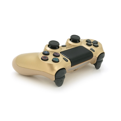 Геймпад Brazzers бездротовий для PS4 Wireless DUALSHOCK 4, роз'єм для навушників, LED light bar, Gold, 3.7V, 600mAh, Blister-box