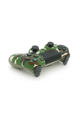 Геймпад Brazzers бездротовий для PS4 Wireless DUALSHOCK 4, роз'єм для навушників, LED light bar, Haki-Green, 3.7V, 600mAh, Blister-box