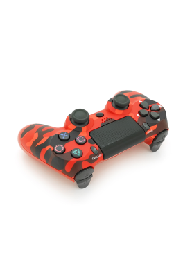 Геймпад бездротовий Voltronic для PS4 Wireless DOUBLE Vibration 4(Red/Haki), 3.7V, 500mAh, Blister