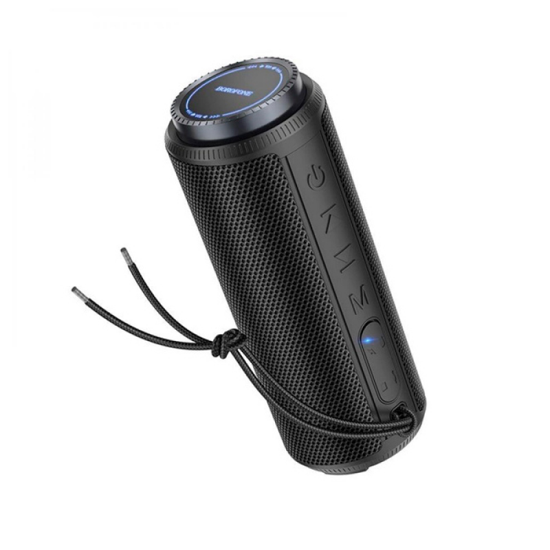 Бездротовий Bluetooth динамік Borofone BR22, 2*5W, 1200mAh, дистанція до 10m, Black, Box