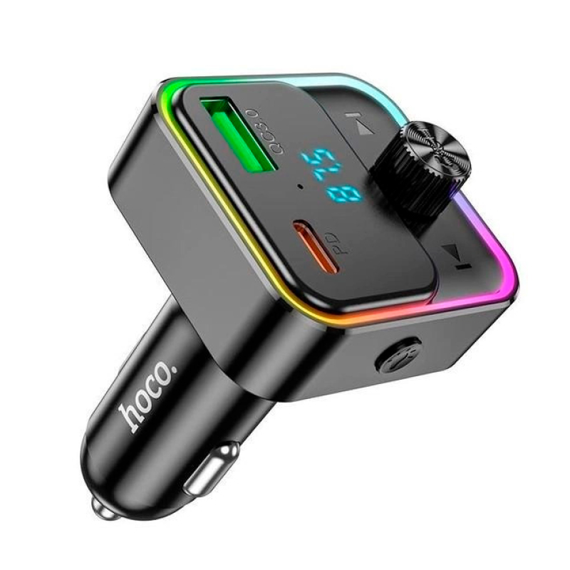 FM-модулятор HOCO E81, Black, Box