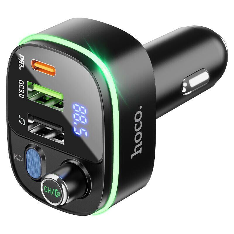 FM-модулятор HOCO E62, Black, Box