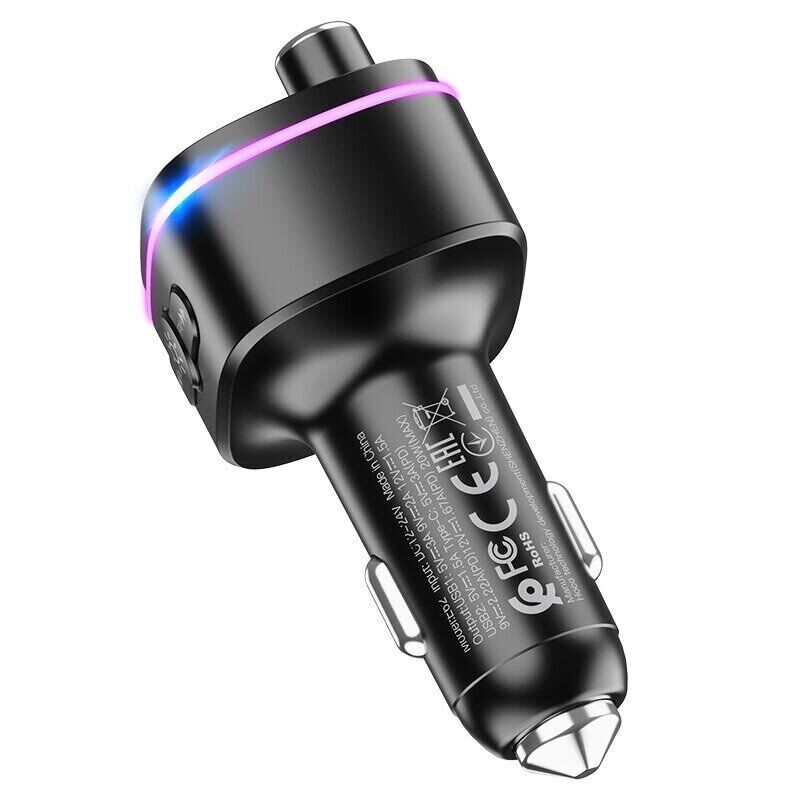 FM-модулятор HOCO E62, Black, Box