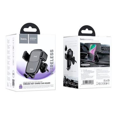 Автоутримувач HOCO HW1, Black, Box Автоутримувач HOCO HW1, Black, Box