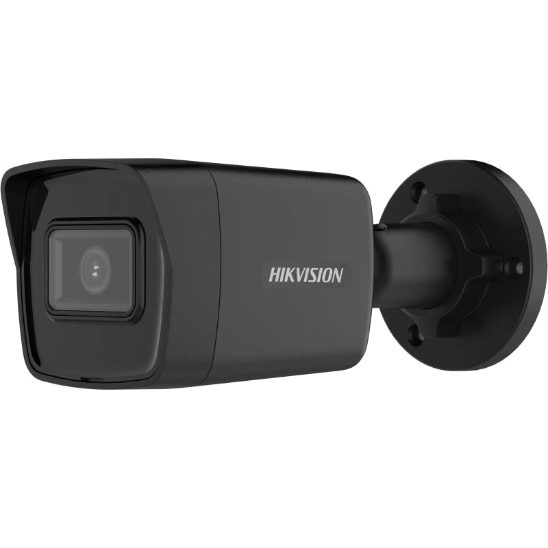 4МП циліндрична відеокамера чорного кольору Hikvision DS-2CD1043G2-I (BLACK) (2.8мм)
