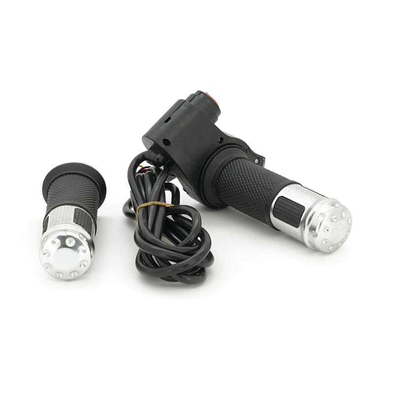 Ручка газу з кнопкою для електровелосипеда 12-72V+вольтметр, Box