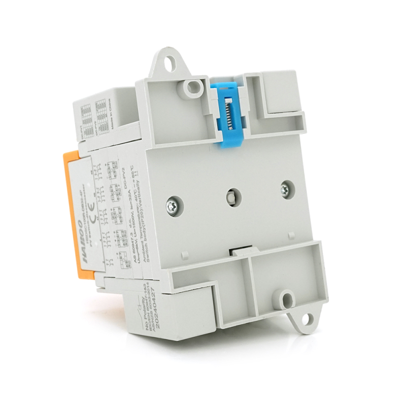 Поворотний вимикач під DIN, 1000V, 16A, 4P, Grey