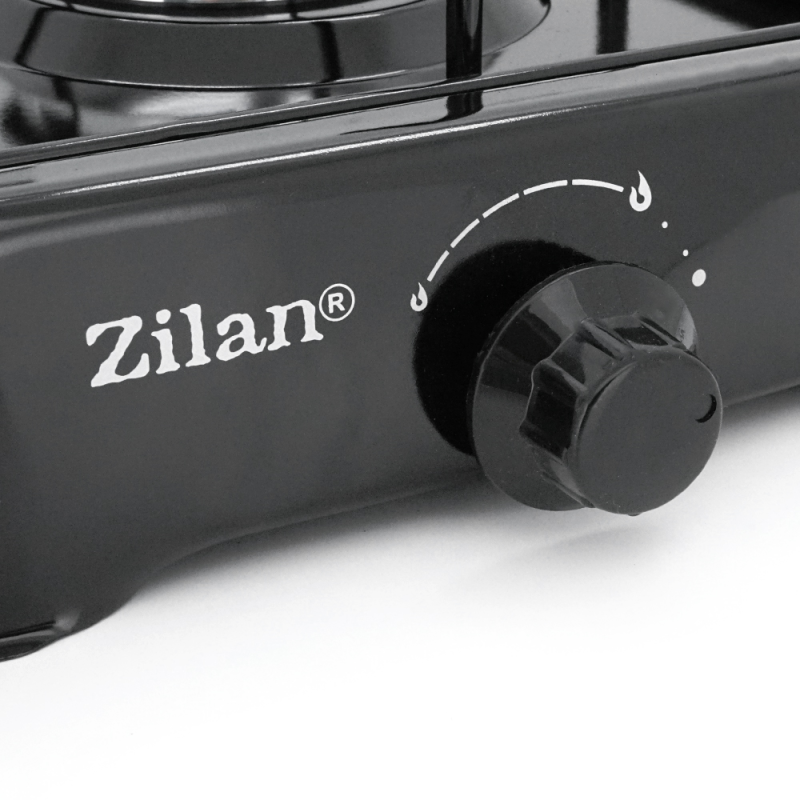 Газова плита Zilan ZLN0018, 1 комфорка, Black