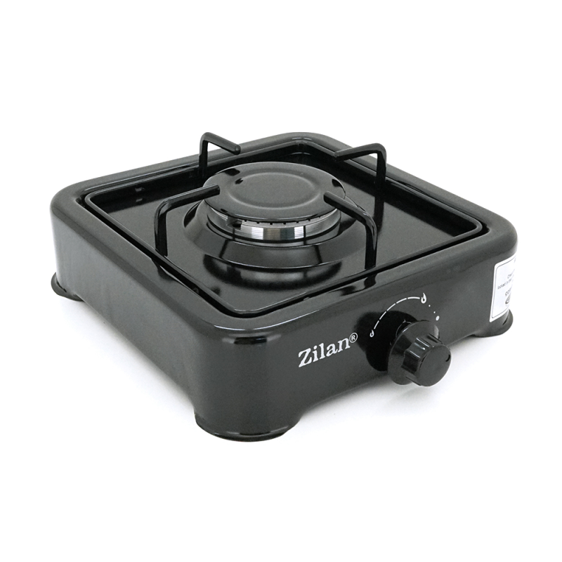 Газова плита Zilan ZLN0018, 1 комфорка, Black