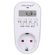 Розетка c цифровим недельним таймером Sinotimer TM518, 16A, 3000W, 230V