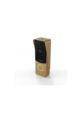 AHD панель виклику Slinex ML-20HD (black/gold), 2 Мп, кут огляду 115°, 45×130×24 мм