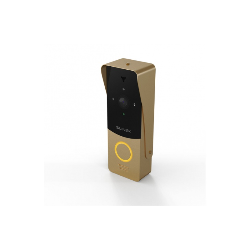 AHD панель виклику Slinex ML-20HD (black/gold), 2 Мп, кут огляду 115°, 45×130×24 мм