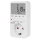 Розетка c цифровим недельним таймером Sinotimer TM519, 16A, 3000W, 230V