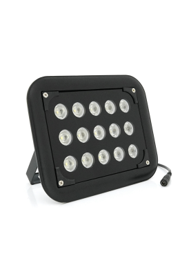 Прожектор спрямований із сутінковим датчиком YOSO 12V 24W, 15LED, IP66, кут огляду 60°, дальність до 50м, 177*138*65мм, BOX