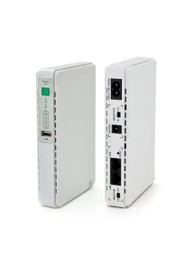 ДБЖ MIni Ups для роутерів/комутаторів/PON/POE-431P, 5/7.5/9/12V, 1A, 4X2200MAh, (159х28х105), 0,430 кг, White, BOX