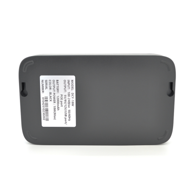 ДБЖ UPS-18W DC1018P для роутерів/комутаторів/PON/POE-430, 5//9/12V, 1A, 12000MAh(4*3000MAh), Black, BOX ДБЖ UPS-18W DC1018P для роутерів/комутаторів/PON/POE-430, 5//9/12V, 1A, 12000MAh(4*3000MAh), Black, BOX
