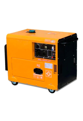 Генератор дизельний Leton KM-10/3, однофазний 220V, 50Hz, 10KVA, об'єм 15л