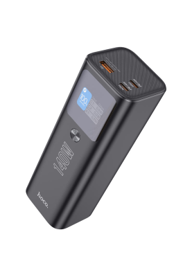 PowerBank Hoco Q17 Electric PD140W 25000mAh, Input:(Type-C), Output:(USB,Type-C), PD140W для Laptop, plastic, Black, Box