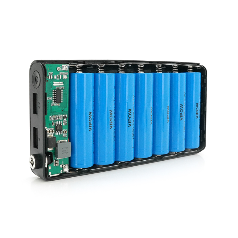ДБЖ UPS-24W DC1024P для роутерів, Output: USB 5V/2A, DC9V,2.7A/12V,2A, 14000mAh(7*2000mAh), 155х75х23мм, 460грам, Black, BOX