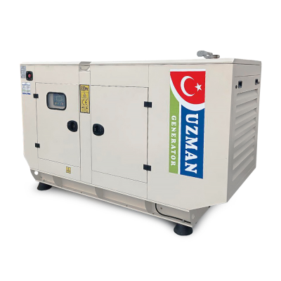 Генератор дизельний Uzman Ricardo 55 KVA/44KW, трифазний 230/400V, 50Hz, об'єм 100л, 2200x1000x1500 мм (AVR+ATS(АВР) в комплекте) Remote Control GSM