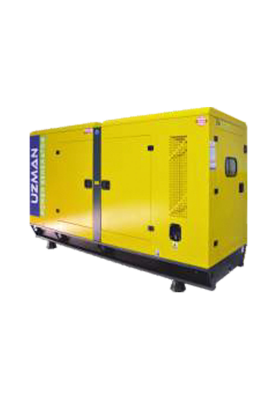 Генератор дизельний Uzman Ricardo 90KVA/72KW, трифазний 230/400V, 50Hz, об'єм 190 л, 2500x1000x1750 мм