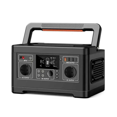 Портативне джерело живлення PS A5, потужність 520Вт, ємність 140400mAh, 6.3 кг, 306*200*176 мм Q1