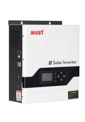Гiбрiдне ДБЖ  MUST PV18-3224VPM, 3200W, 24V, ток заряда 60A, 160-275V, MPPT (60А, 30-160 Vdc)