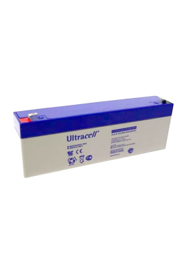 Акумуляторна батарея Ultracell UL2.6-12 AGM 12V 2,6Ah  (178 x 35 x 60) White Q10