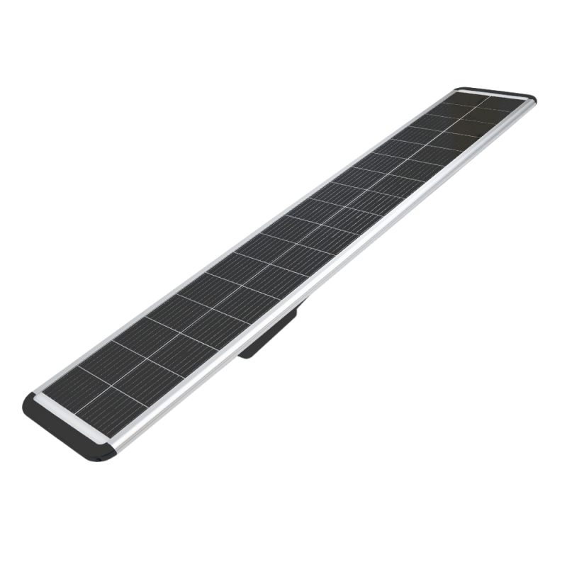 SOLAR LED-ліхтар Anern AN-SLZ-150W, 150W,384LED,1152WH LiFePO4,18V 160W,210lm/w, 120°, заряд 8 год, розряд 4 години, IP66. Алюміній + PMMA, 2268*385*139мм