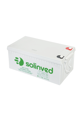 Акумуляторна батарея SOLINVED 200-12 GEL 12V 200 Ah (522 x 240 x 224), 60.3 kg Grey Q1/48