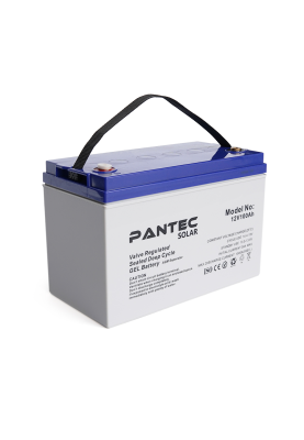 Акумуляторна батарея PANTEC  100-12 GEL 12V 100 Ah (330 x 173 x 218), 30.4 kg Grey Q1/48