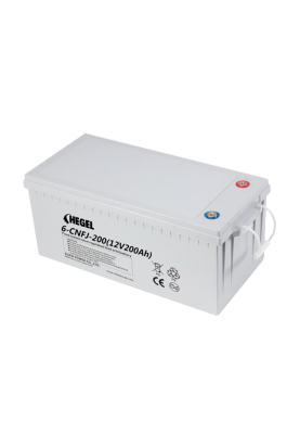 Акумуляторна батарея HEGEL GEL 200-12 12V 200Ah (522 x 238 x 223mm), 57kg