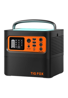 Портативне джерело живлення Tig Fox T500, потужність 540Вт, ємність 54000mAh, 210*190*190 мм, 5.5 кг