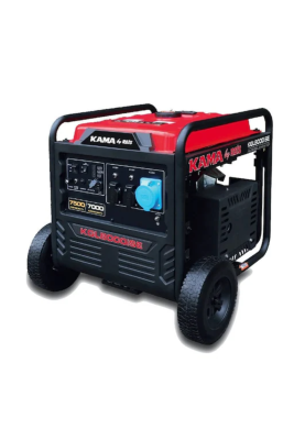Генератор інверторний бензиновий KGL8000ISE, однофазний 230V, 50Hz, 8KVA
