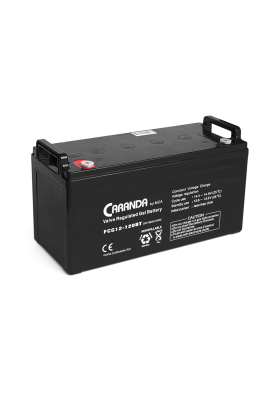 Акумуляторна батарея MCA FCG12-120BT GEL 12 V 120 Ah (331 x 174 x 214), 33 kg