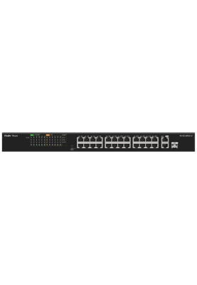 26-портовий 10/100Мб некерований PoE Ruijie Reyee RG-ES126FGS-LP
