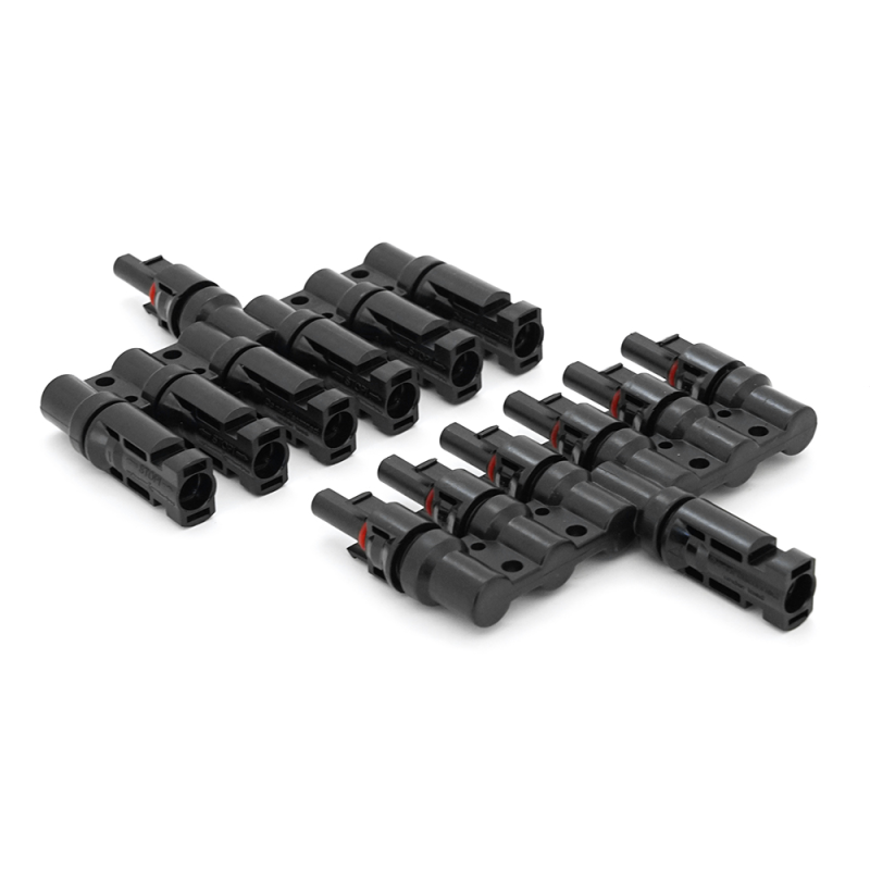 Кабельний розгалужувач MC4-6T для монтажу сонячних систем, 30A, 1000V