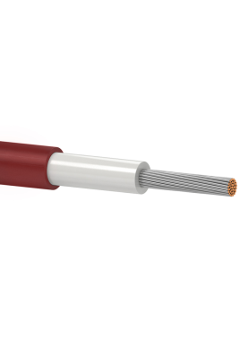 Кабель Одескабель H1Z2Z2-K 1*6  red 6 mm2, котушка.500м, червоний