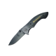 Ніж складний Browning 331 Black Titanium, алюміній + дерево, довжина 202 мм, 200 гр, Black
