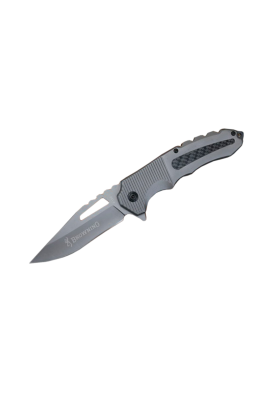 Ніж складний Browning-F134, ручка сталь + карбон, довжина 221 мм, 250 гр, Box
