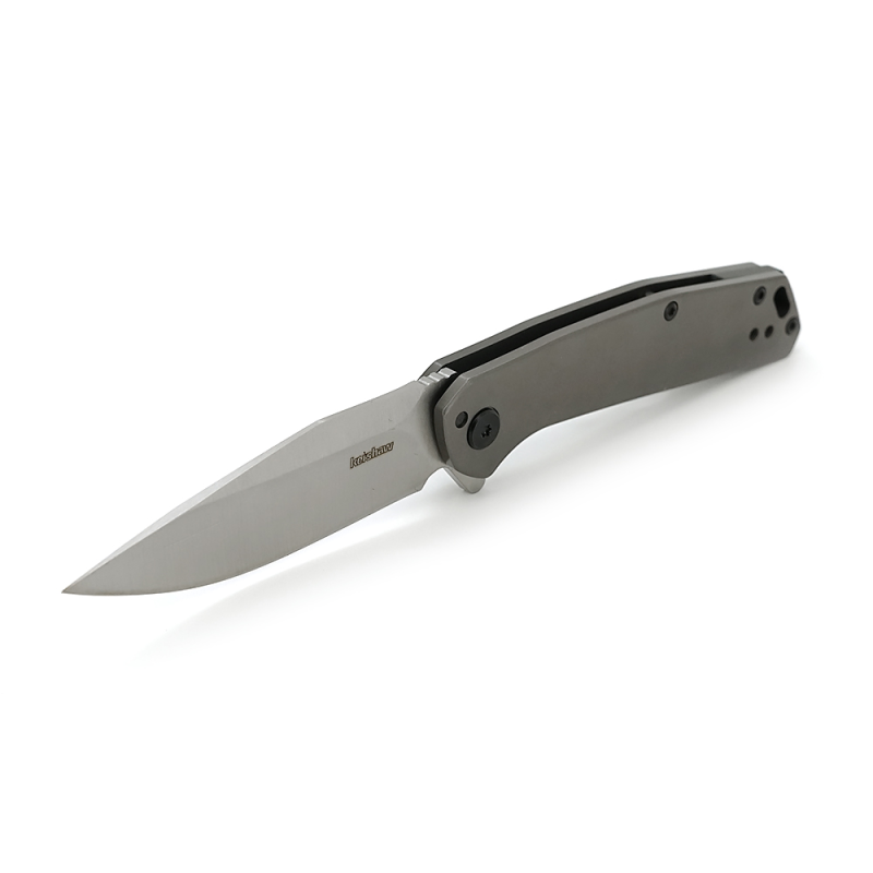 Ніж складний Kershaw-1405, ручка сталь, довжина 184 мм, 122 гр, Box