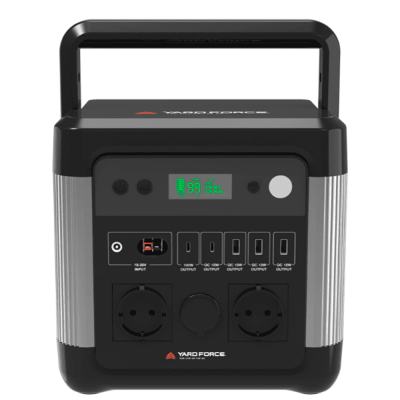 Портативне джерело живлення Yard Force LX PS1200, потужність 1200Вт, 974Wh, LiFePo4, 248*190*245 мм, 9.8 кг