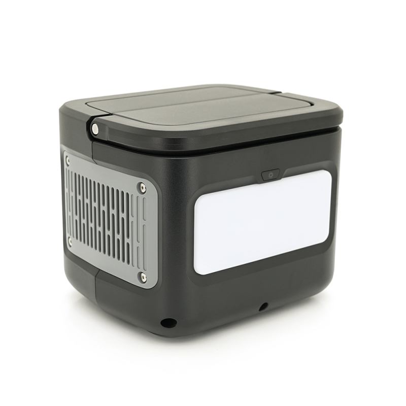 Зарядна станція Optonica B400-A1. Ємність 320Wt/h, Потужність 400Вт. Out:2xAC230, 2хDC13.3V/10A, USB-3x5V/2.4A, Type-C 60W(PD), 237х195х190мм. 5.9кг